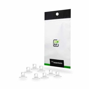 Co2Art 8 ventouses pour tuyau de 4/6mm