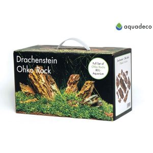AquaDeco Pack d’Ohko Stone pour aquarium jusqu’à 80L