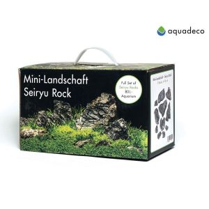 AquaDeco Pack de Seiryu Rock pour aquarium jusqu’à 80L
