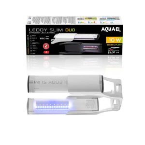 Aquael Leddy Slim Duo blanche Sunny & Plant & Night – 20 à 30 cm