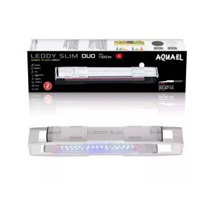 Aquael Leddy Slim Duo blanche Sunny & Plant & Night – 40 à 67 cm