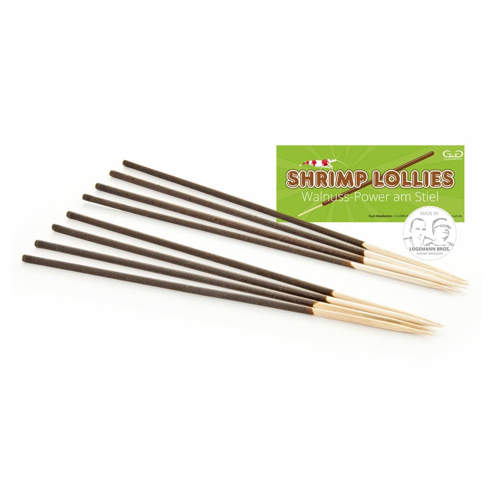 GlasGarten Shrimp Lollies – Walnut Power