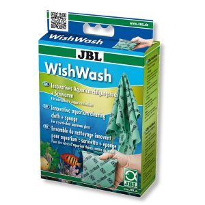 JBL WishWash : Lavette et éponge pour aquariums et terrariums