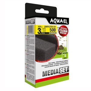 Mousse filtrante pour filtre Aquael Unifilter UV 500