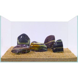 Purple Jade Rock : pierre décorative