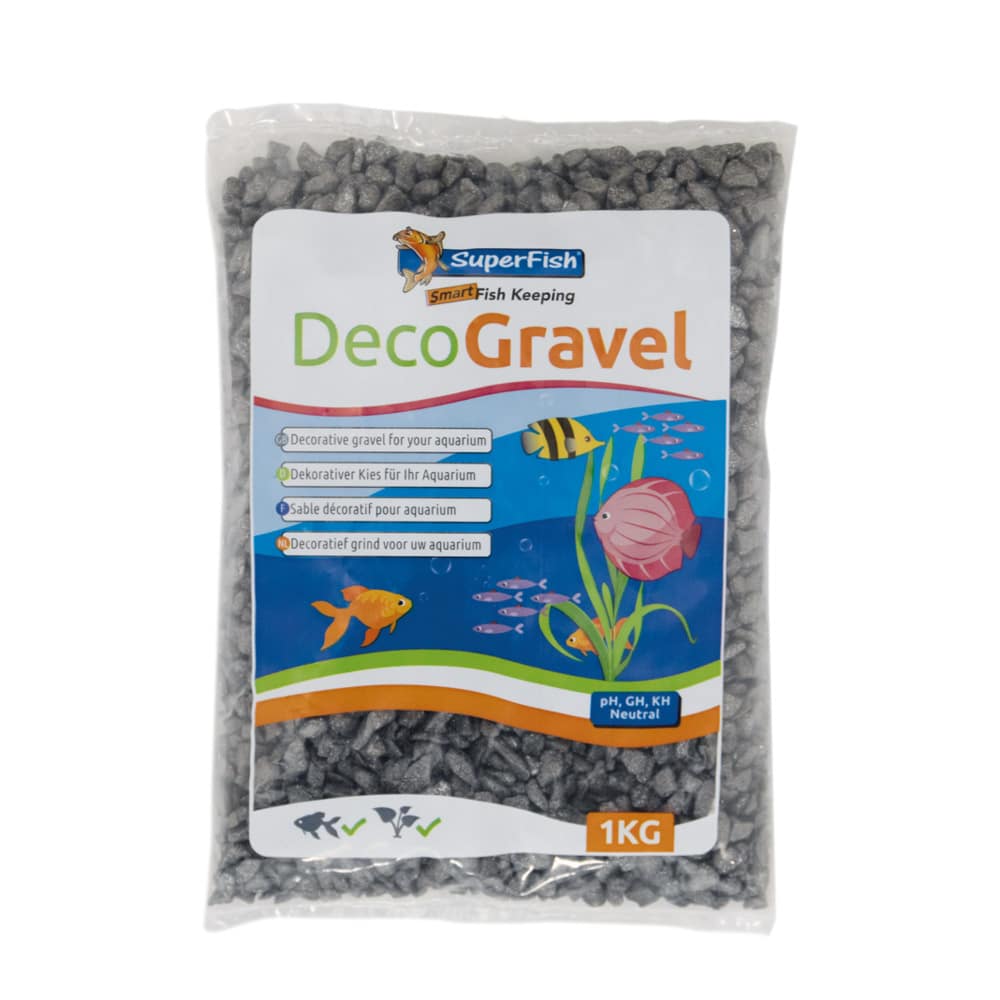 SuperFish Deco Gravel Glamour Gris 1kg – Image 2