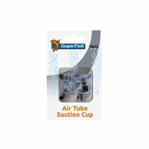 SuperFish 4 ventouses pour tuyau de 4/6mm