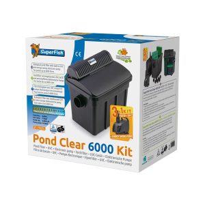 Superfish Pond Clear 6000 Kit – Filtre avec UV + Pompe