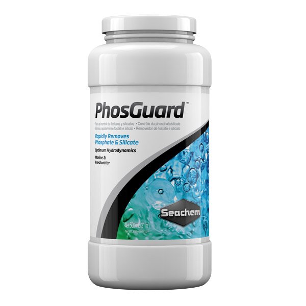 Seachem Phosguard 500ml : anti-phosphates et silicates