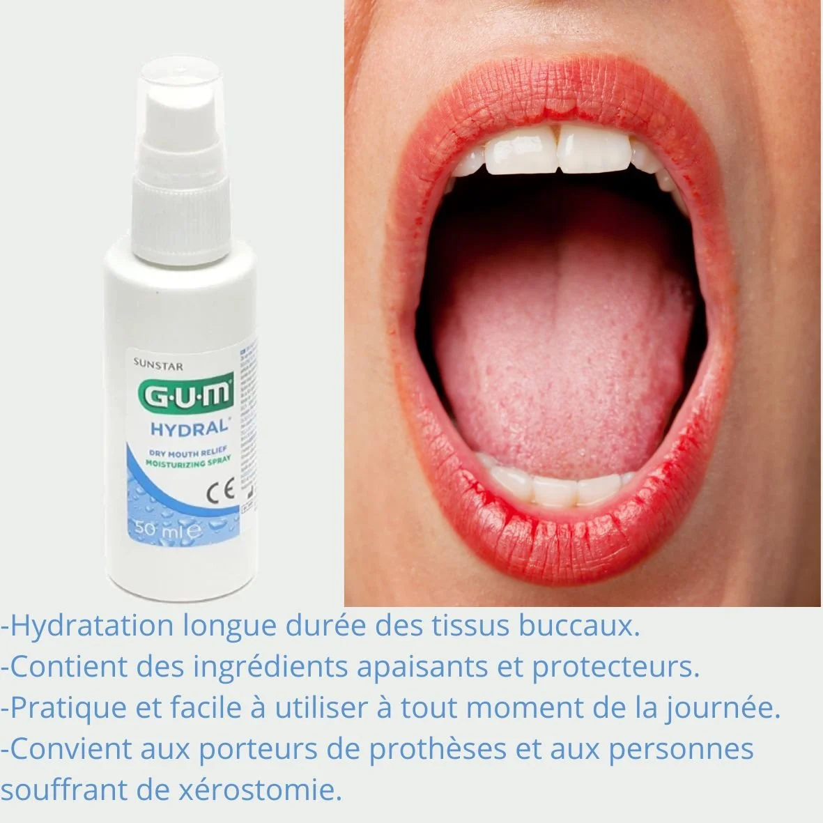 GUM Hydral Spray Humectant – Image 2