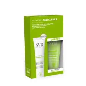 Duo SVR Sebiaclear MAT+PORES & Gel Moussant Offert